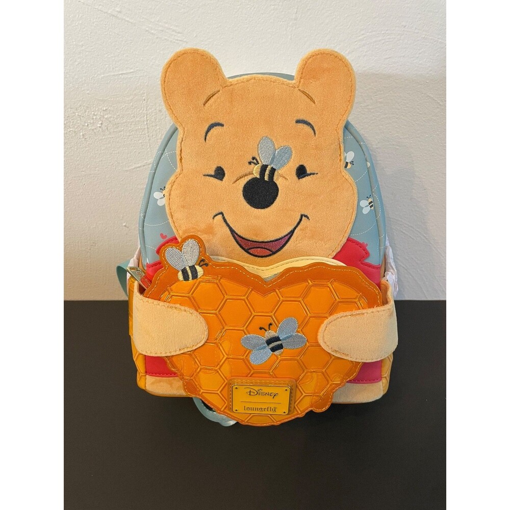 Winnie the Pooh Honey  Herart Mini Backpack Loungefly Disney New with Tags